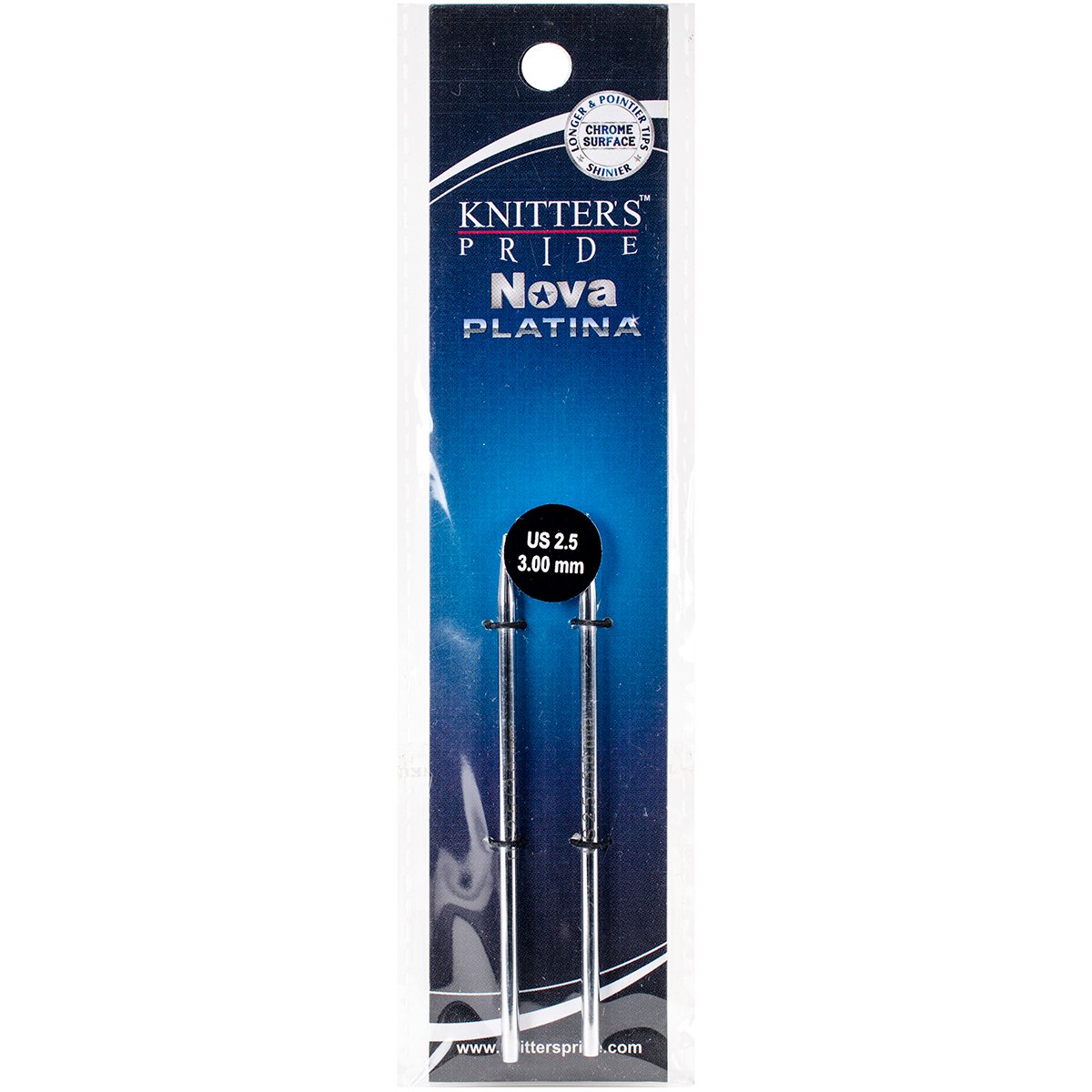 Knitter's PrideNova Platina Special Interchangeable Needles, Size 2.5/3mm