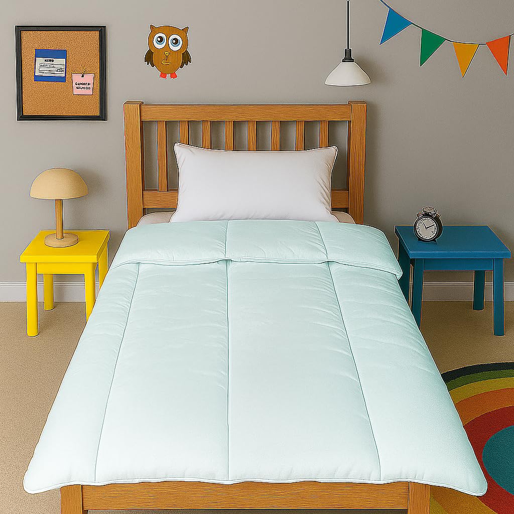 COMFORTNIGHTS"RTM Single Waterproof Wipe Clean Duvet 135 x 200cms - 10.5 tog