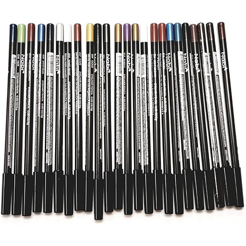 24 pcs Nabi Eyeliner and Eyebrow pencils