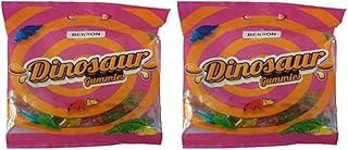 حلوى جيلي بينسون بشكل دود من أبو عوف، 65 جرام (عبوة من قطعتين)