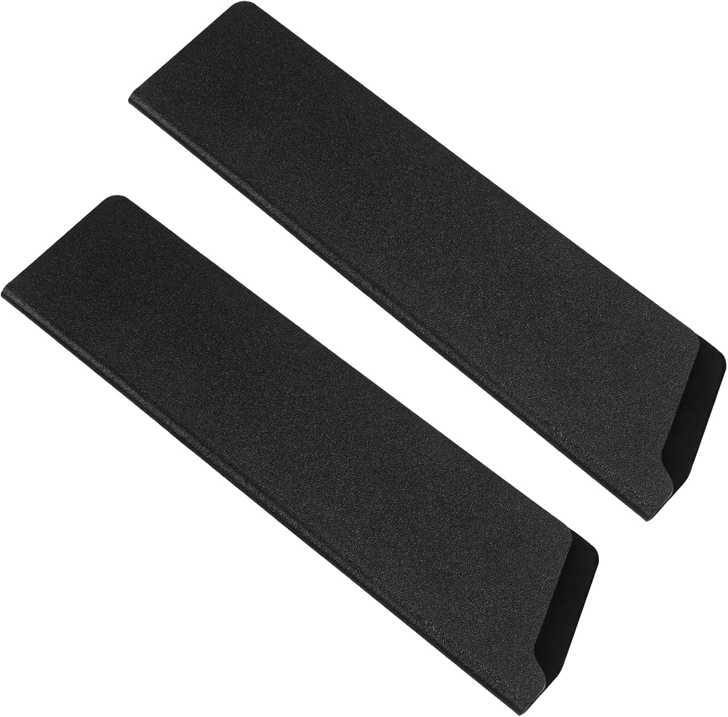 2-Pack Waterproof Chef Knife Sheaths with Felt Lining – 8-Inch Black Blade Covers