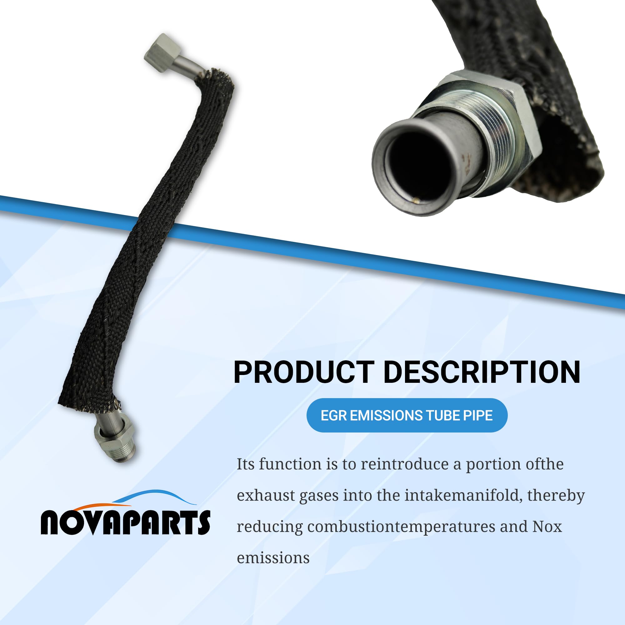 EGR Valve For 1986-1995 Ford F-150, F-250, Bronco, E-150/E-250 With 5.0L V8