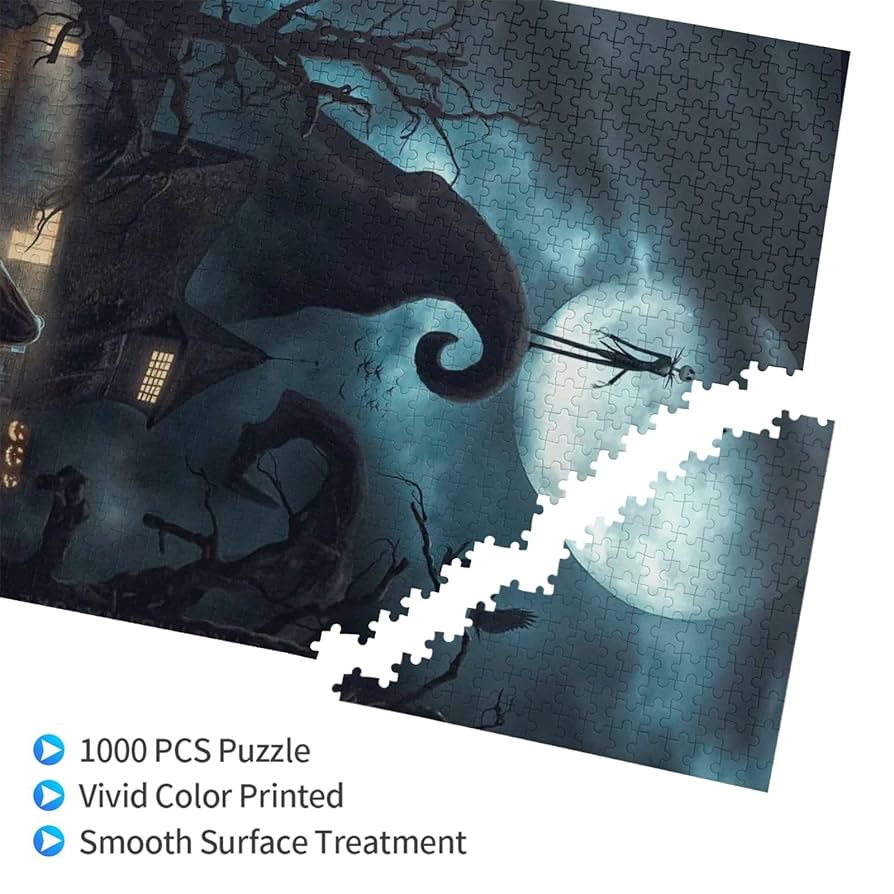 ナイトメアビフォアクリスマス 1000 ピースジグソーパズル Amazon.co.jp: 1000ピース アート オブ ナイトメア・ビフォア