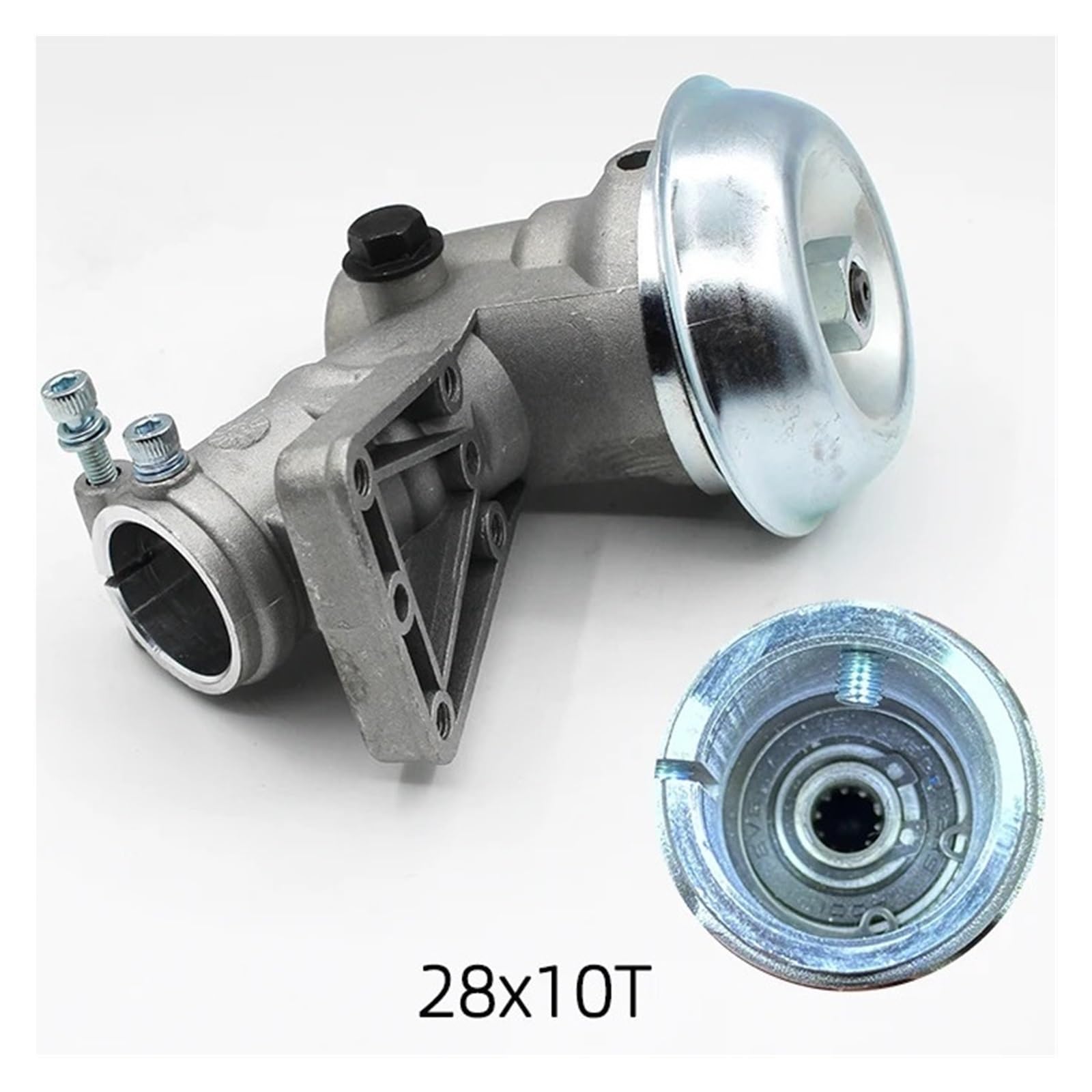 Desbrozadora Cortadora De Césped Caja De Cambios Caja De Engranajes Caja De Engranajes Reemplazo Del Cabezal De Trabajo 28 Mm 10T, Compatible Con Emak, EM780 O SPARTA Series 36 43 44(Gear Head 2pcs)