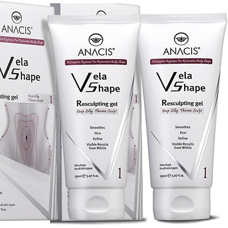 Vela Shape Gel corporal Anacis, 2 unidades de 150 mL