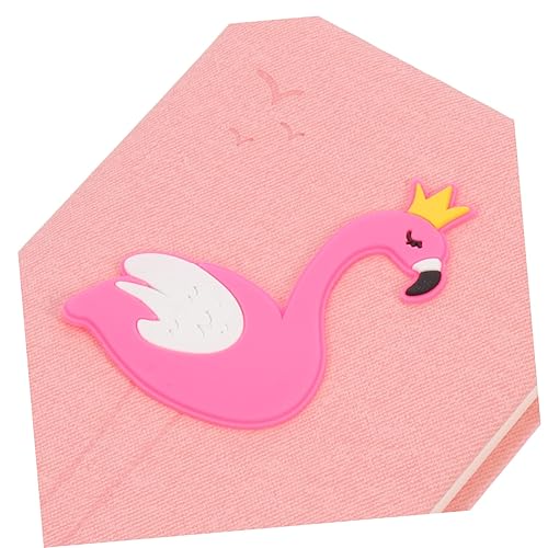 Miniatura 9 de FUNOMOCYA 1 Set Notebook Hardcover Notepads Daily Meal Prep Journal Pu Notepad Notepads with Cute Pens Notepads for Work Flamingo Note Pad Office