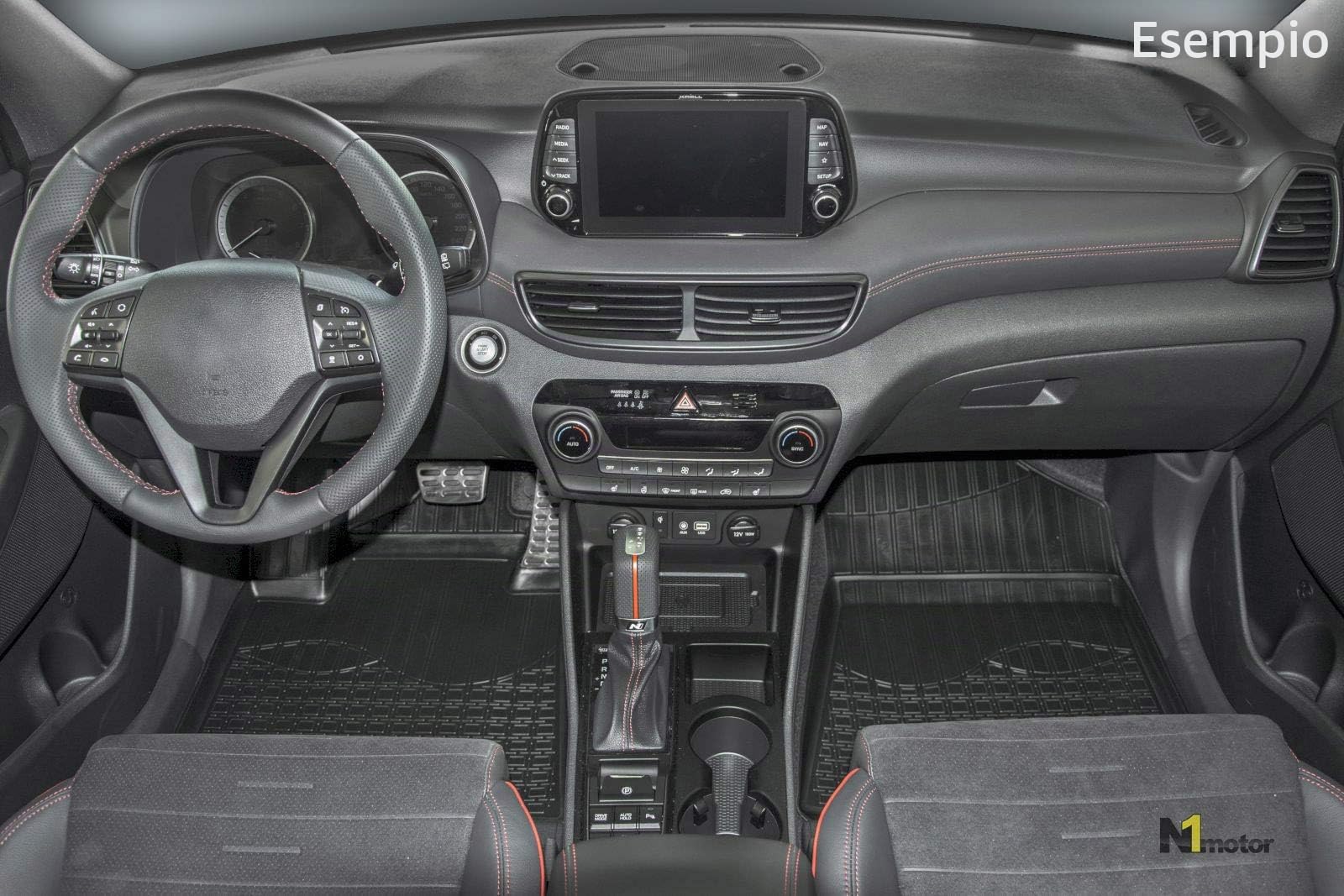 J&J AUTOMOTIVE | NORM 3D Tappeti Tappetini Auto In TPE Gomma Su Misura Per Cee'D/Pro Cee'D 2012-2018, Kit di 4 Pezzi, Inodore, Nero, Antiscivolo