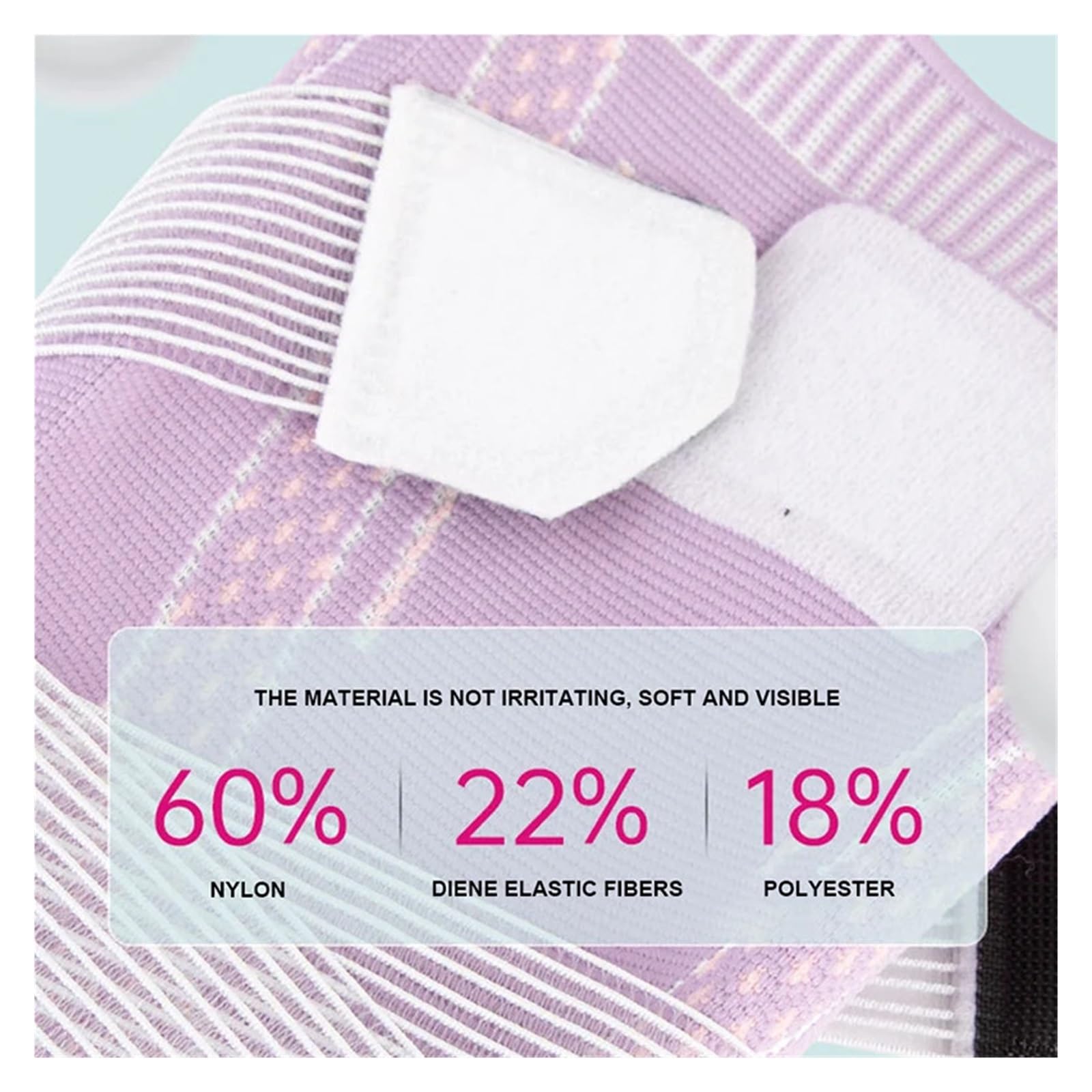 MRKU Genouillères de Sport antidérapantes, Maintien et Protection pour Hommes et Femmes, élastiques et compressives, idéales pour Le Basketball, Le Volleyball et Autres Sports. Bandage de Protection.