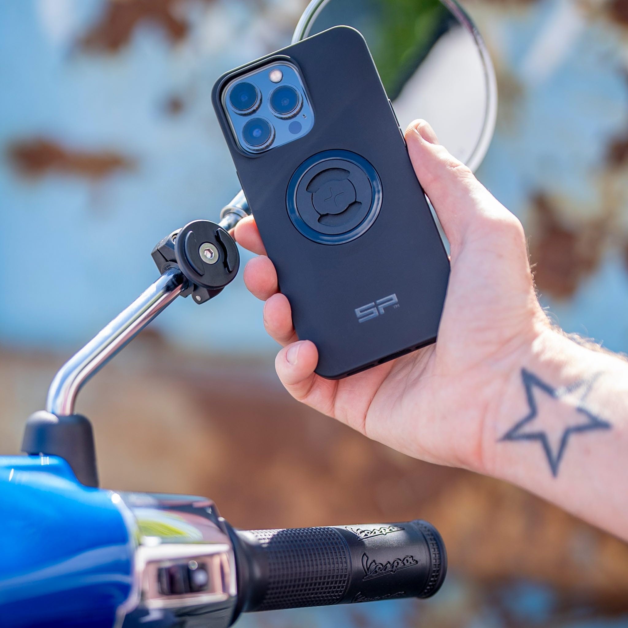 SP CONNECT Mirror Mount | SPC+ | Supporto Smartphone per Specchietto