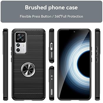 Amazon.co.jp: Xiaomi 12T/12T Pro 用ケース リング付き TPU