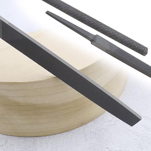 Miniatura 3 de Juego con 5 piezas de archivo de metal, archivo de ingenieros de corte, archivo plano, medio redondo, archivo redondo, archivo triangular, lima