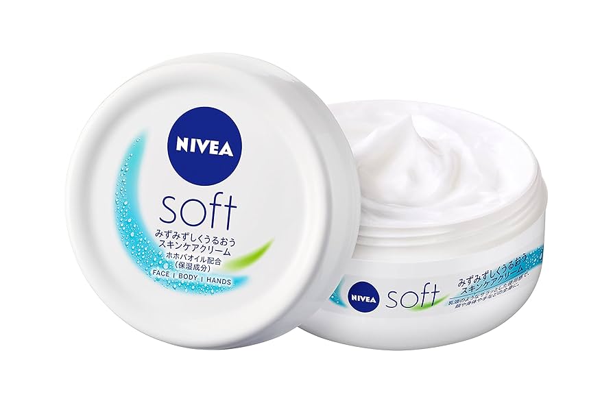 Amazon | NIVEA ニベアソフト スキンケアクリーム ジャー
