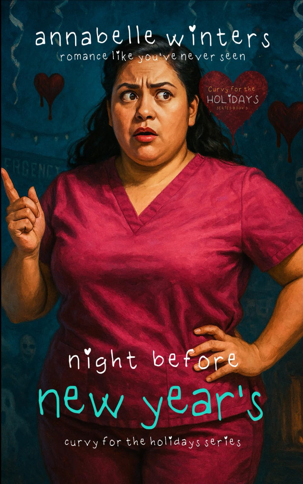 Night Before New Year's: 3 (Curvy for the Holidays Instalove Romance Novellas)