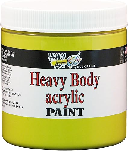 Vista 15 de Handy Art Nu Master - Pintura acrílica de cuerpo pesado, 8 onzas, óxido verde cromado Alizarin Crimson