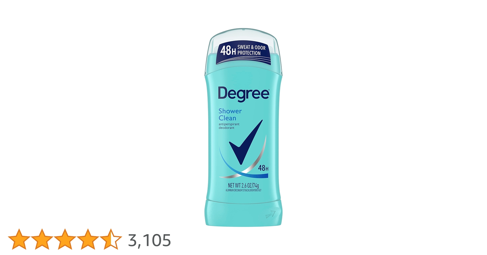 Degree ディグリー シャワークリーン デオドラント 1本 楽天市場