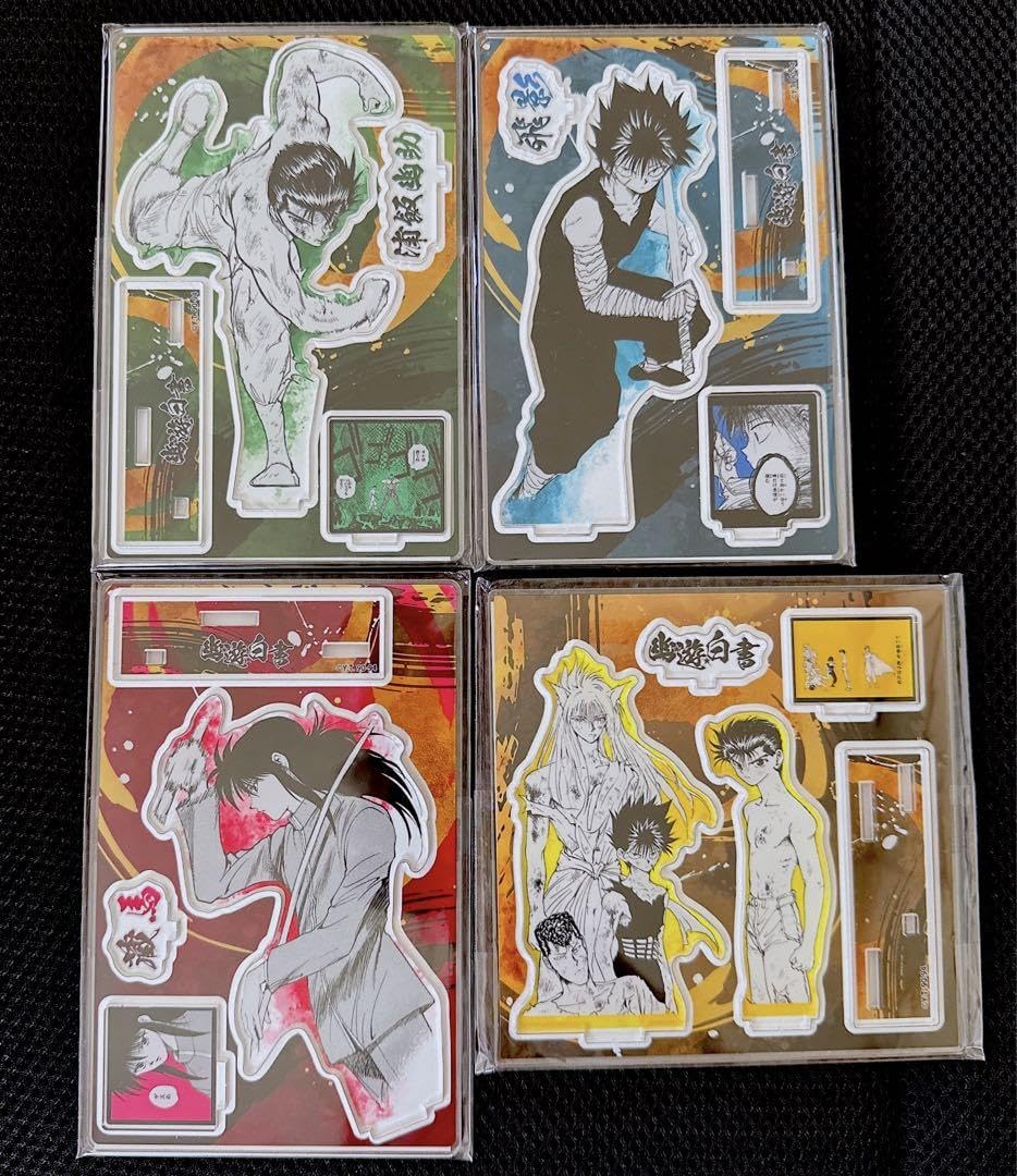 Amazon.co.jp: 冨樫展 幽遊白書 アクスタ 蔵馬 飛影 幽助 妖狐