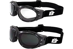 Birdz Eagle Red Baron Moto Goggles