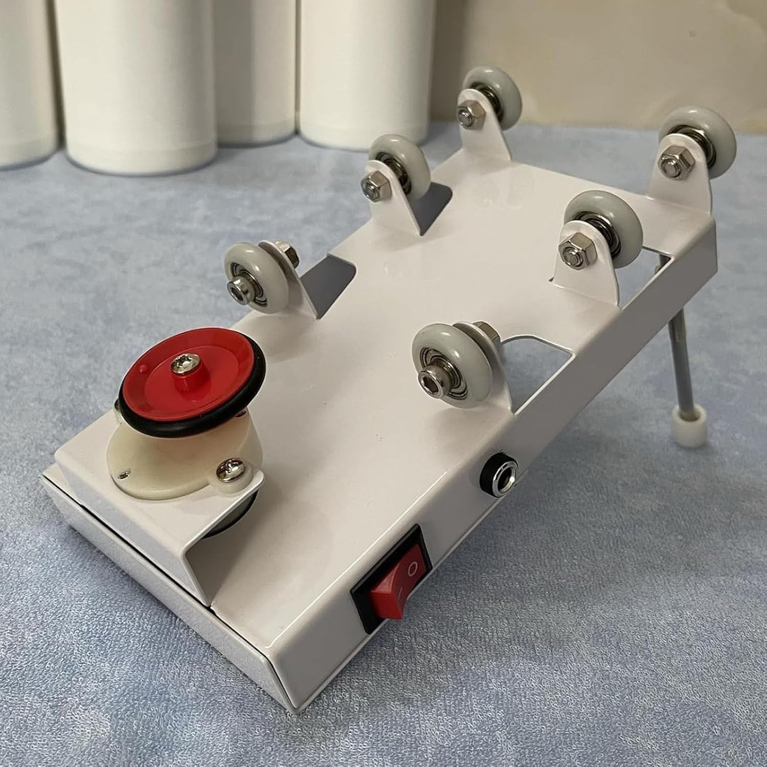 Elektryczna wstrząsarka do tuszu, bezdotykowa wstrząsarka do farb, miniaturowy mieszalnik wirowy, mieści 1 butelkę tuszu o pojemności 1 l (w tym małe butelki o pojemności 500 ml), do farb i akwareli