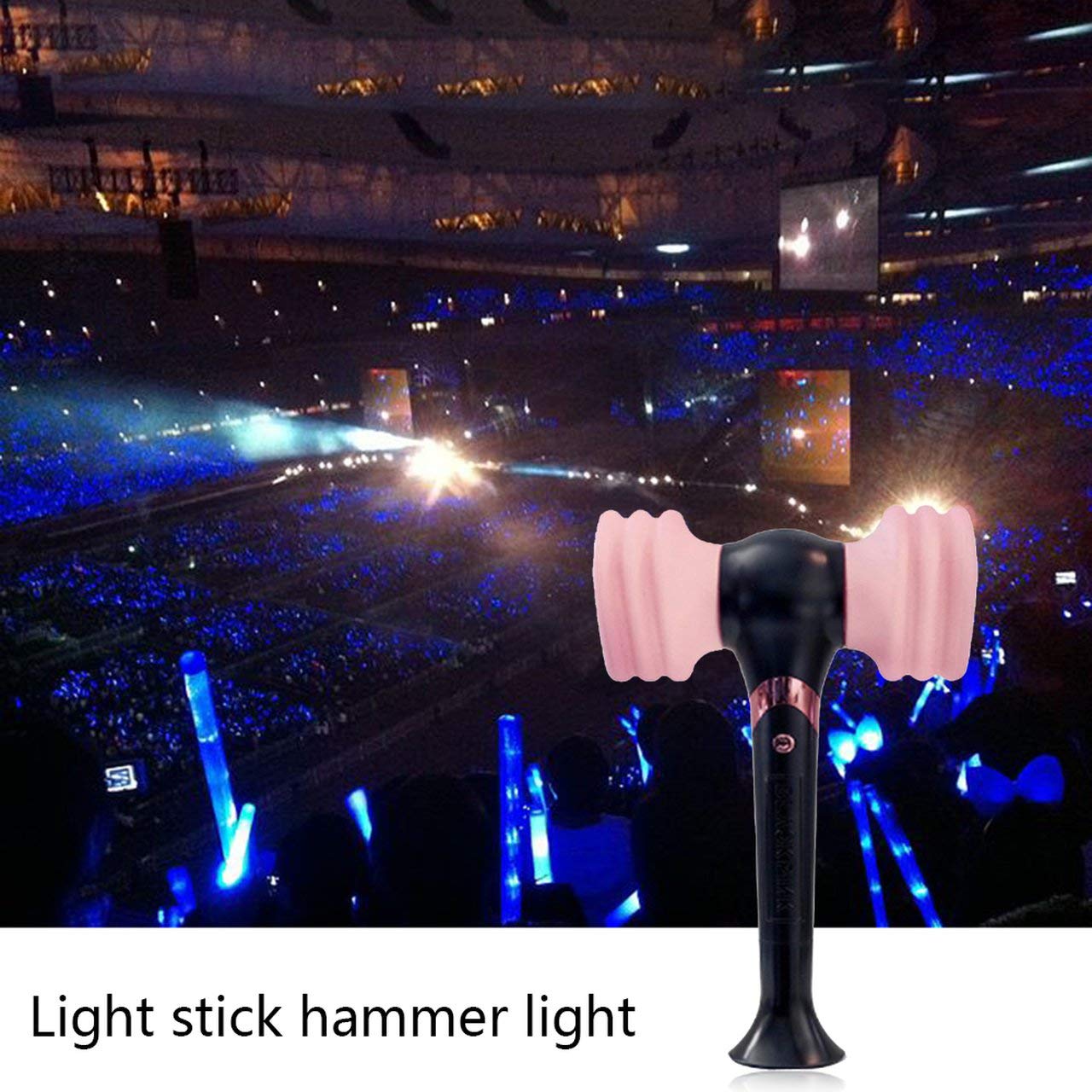 Productos Oficiales de Lightstick Blackpink Idol Products Fan Fan Light Stick Aid Lamp FANLIGHT Fans Product (Pink) ESjasnyfall