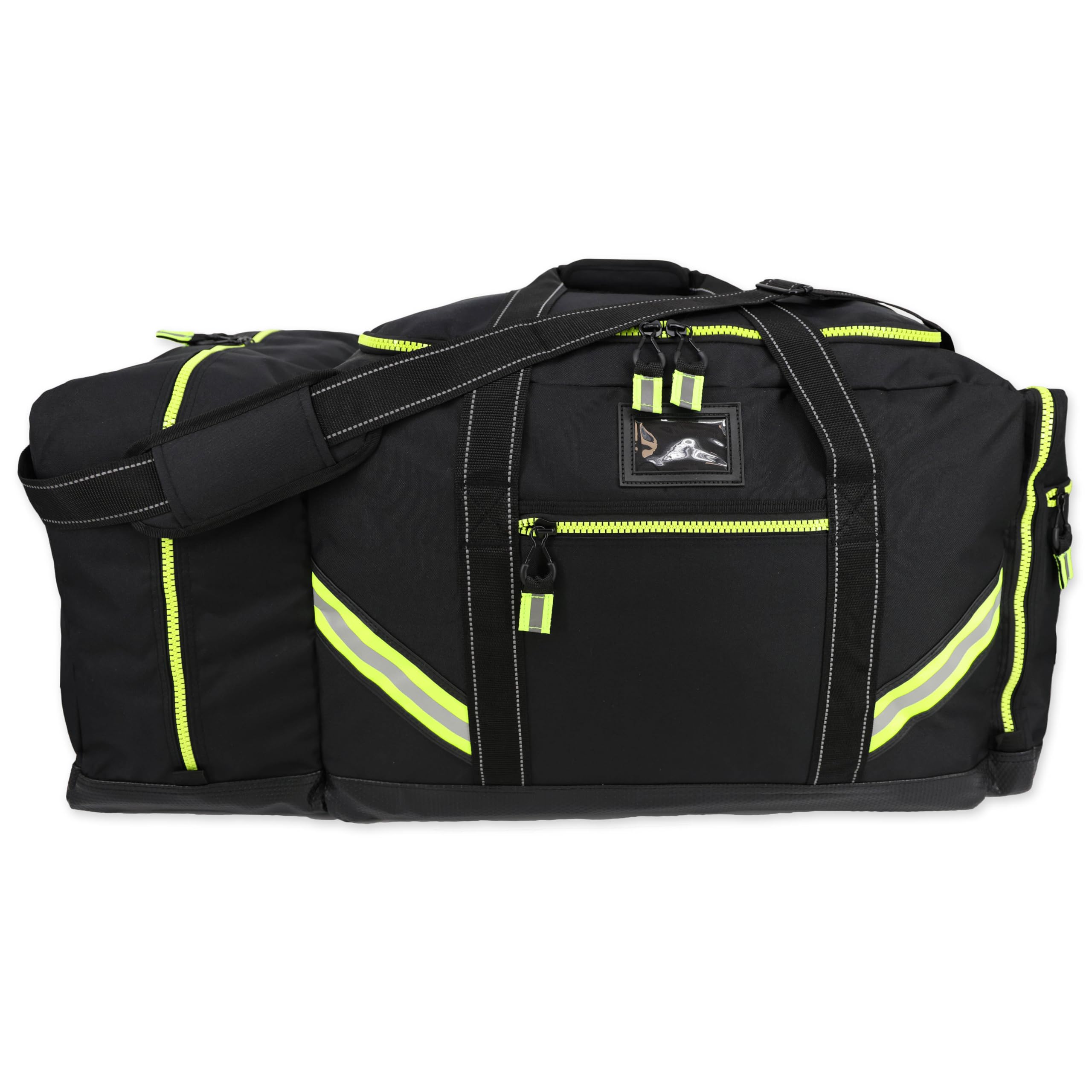 Lightning X Firefighter Premium 3XL Step-In Turnout Gear Bag - Black w/NO LOGO (Customizable)