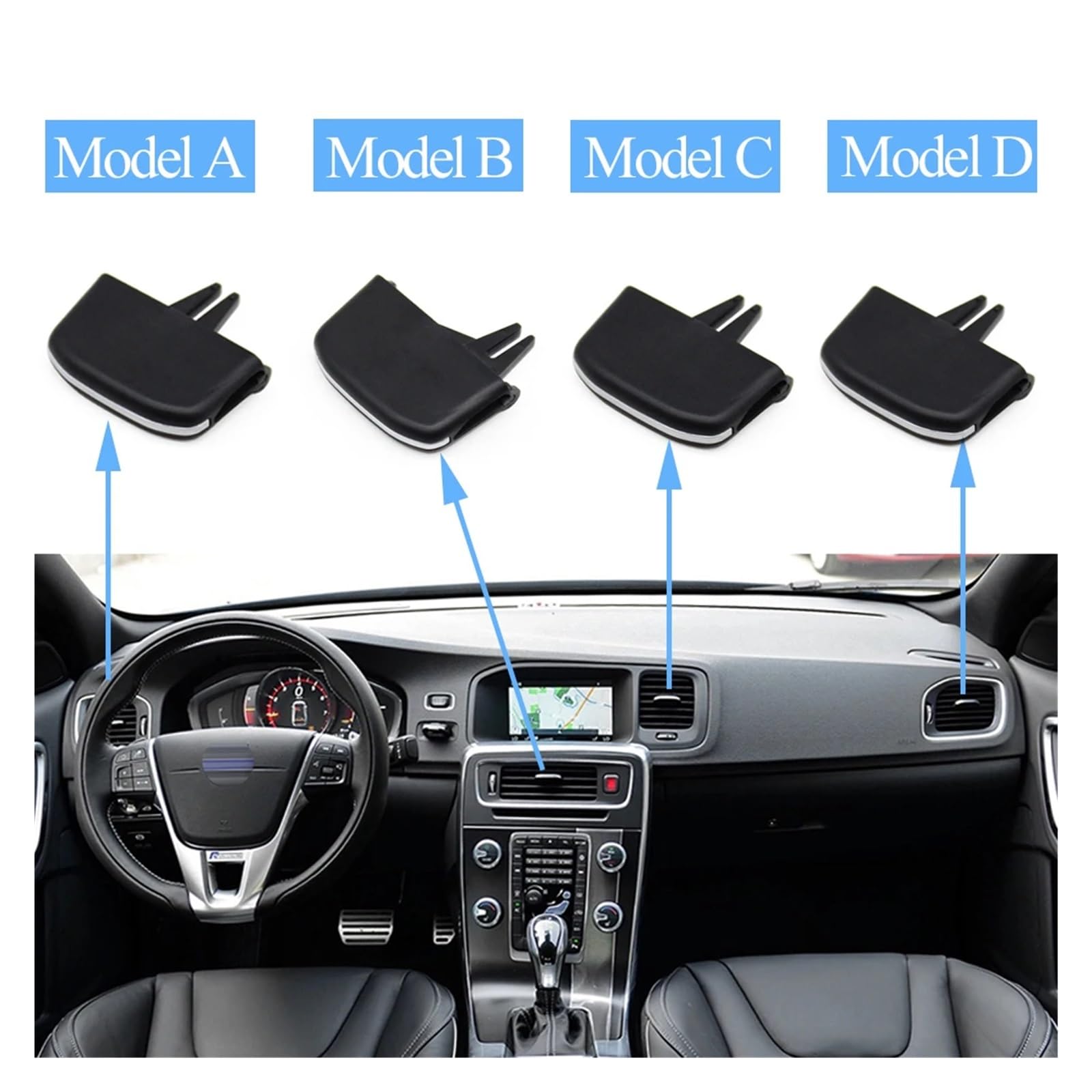 ボルボ240 純正新品 エアコン吹き出し口モール VOLVO240 ボルボ240 エアコン吹き出し口パーツ | VOLVO neotype