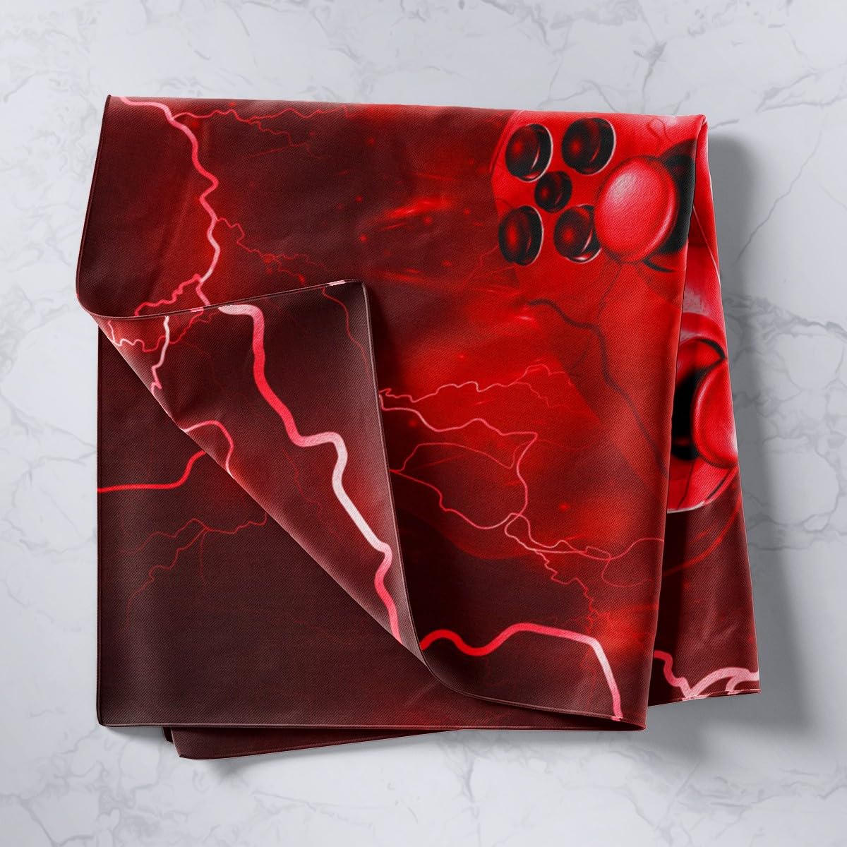 Boys Games Tapestry Wall Hanging Red Lightning Gamepad Tapestry Boys Girls Video Gamer Gaming Wall Tapestry Modern Stylish Game Controller Wall Art for Bedroom Living Room,Medium 51x59 Inch - Image 2
