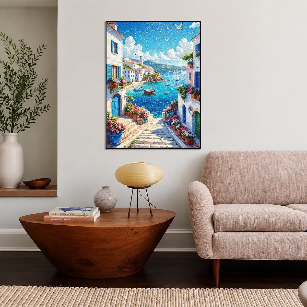 5D Diamond Painting Erwachsene Landschaft Eckige Steine 60x80-1202