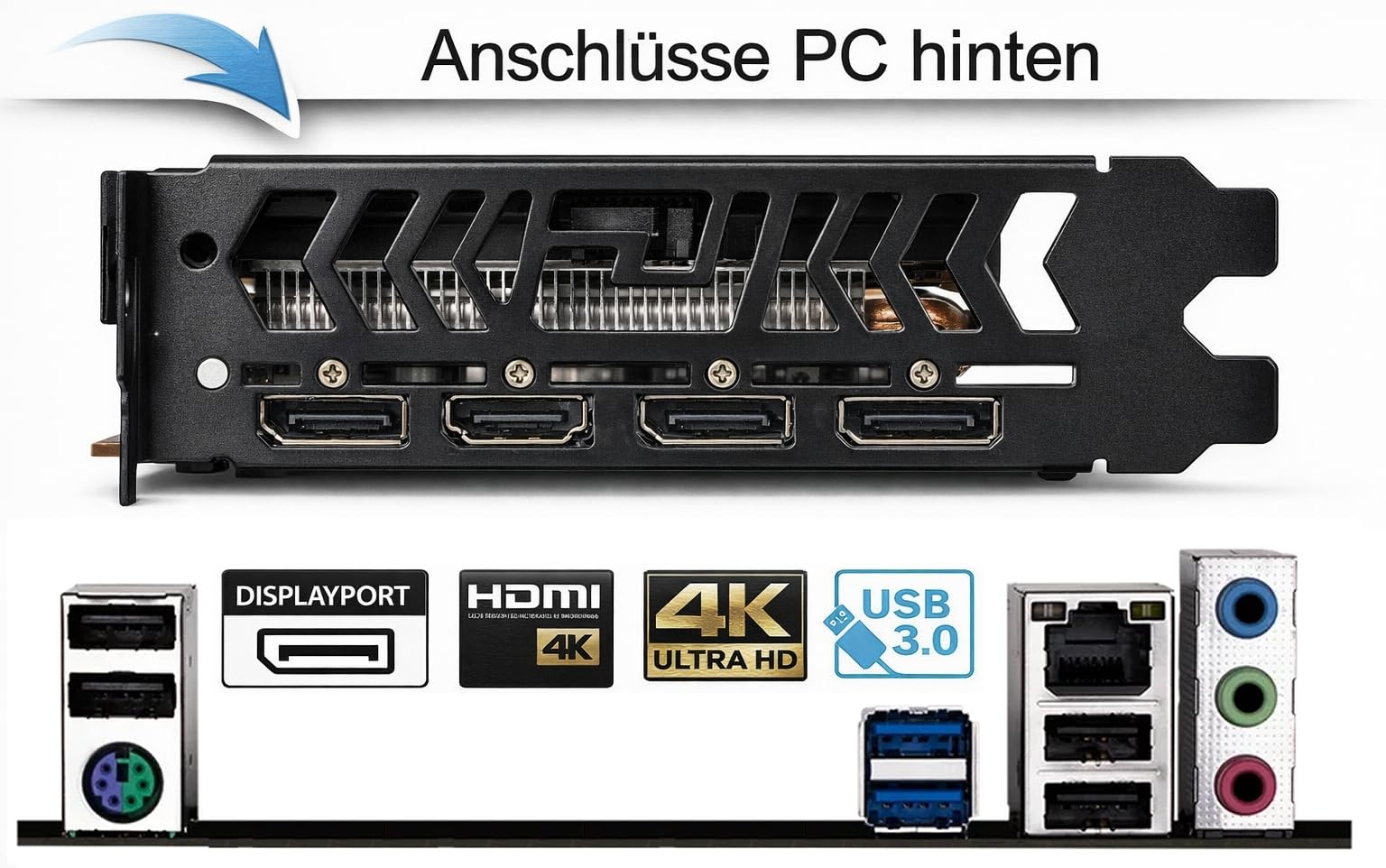 shinobee Gaming PC Intel Core i7 4790 - 32 GB - 1 TB SSD - GeForce