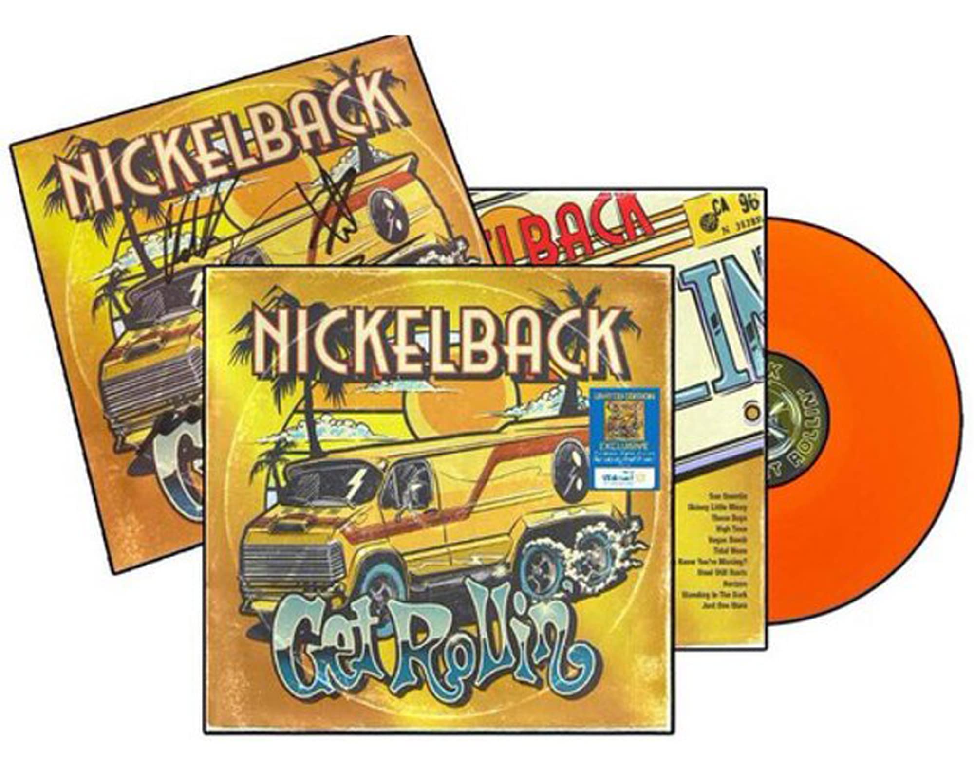 Get Rollin' Exclusive Orange Wax with Autographed Insert
