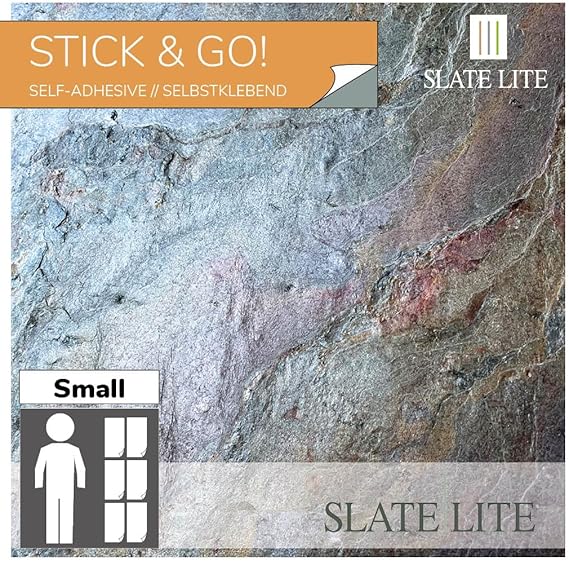 Steinfurnierfliesen 30 x 60 cm, Natursteinoberfläche