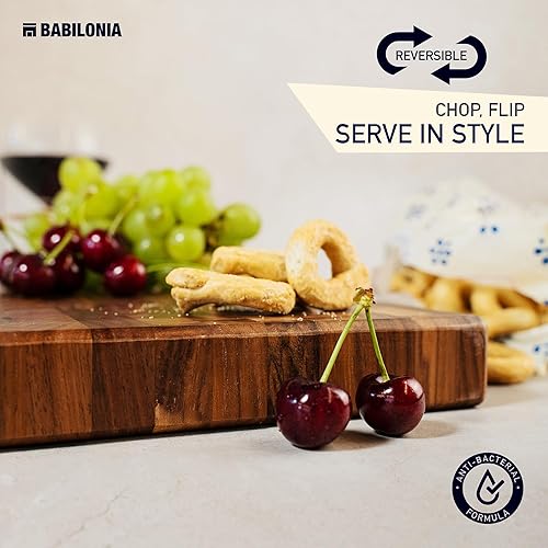 Miniatura 5 de Tabla de cortar americana de nogal negro (extra gruesa de 1,7 pulgadas), calidad premium y bloque de carnicero profesional. Tabla de cortar de