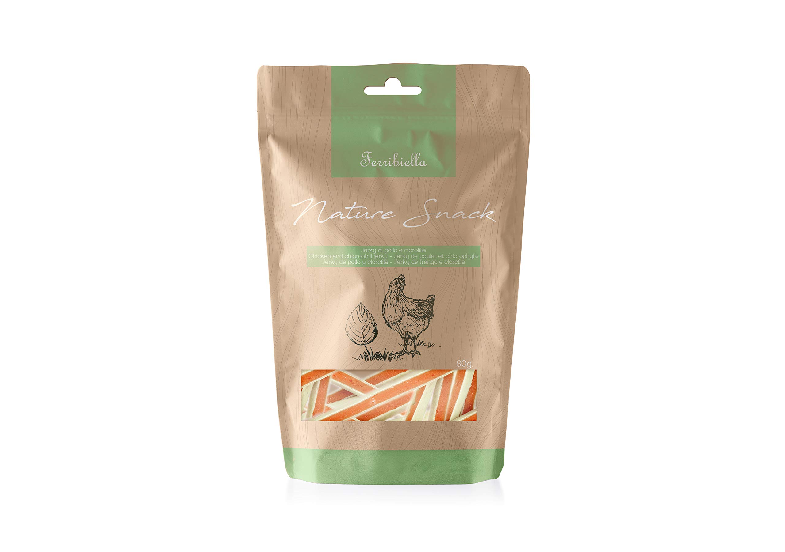 Ferribiella Jerky Pollo Clorofilla - 10 Buste