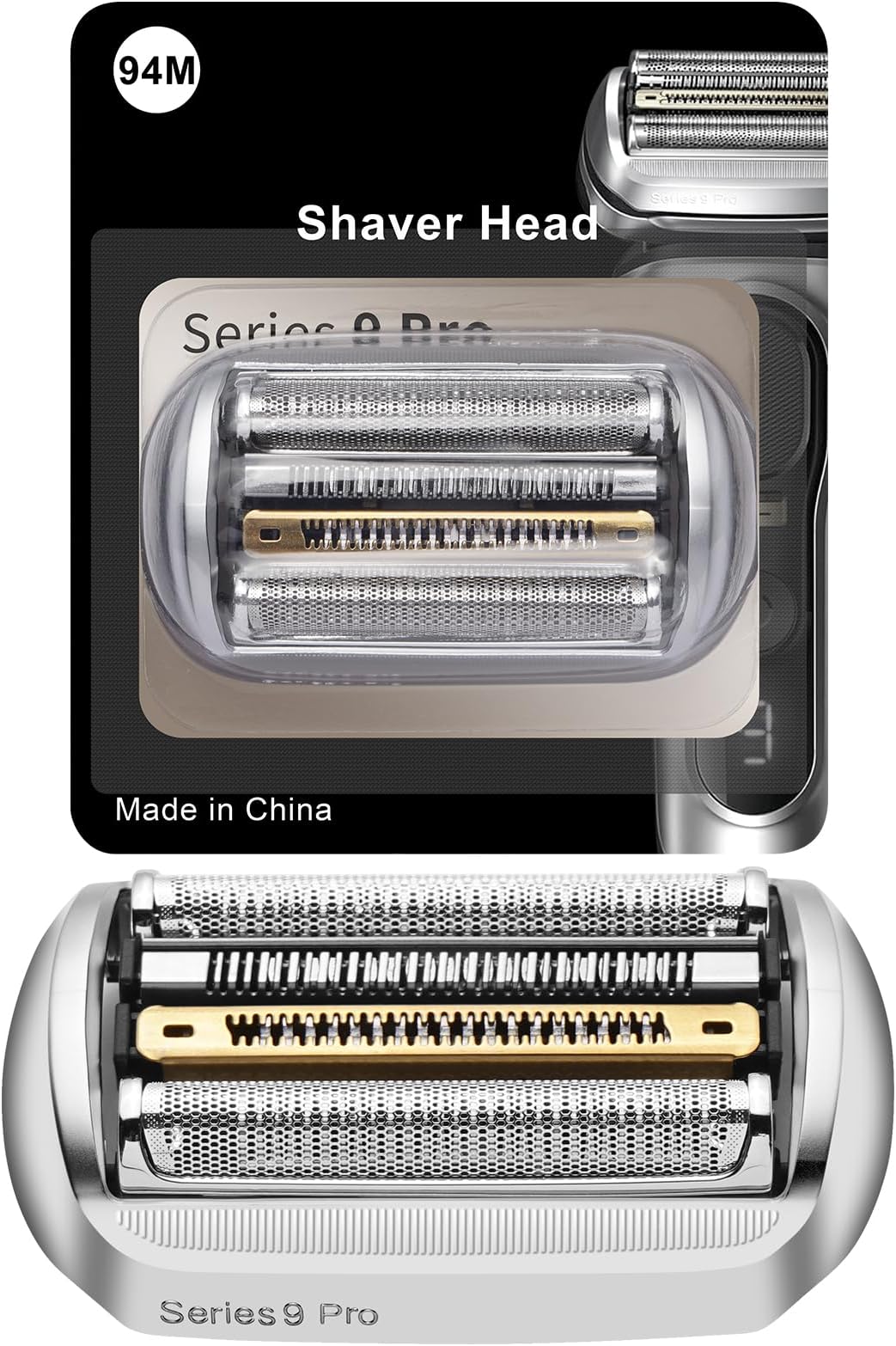 94M Replacement Shaver Head Compatible with Braun 9 Series