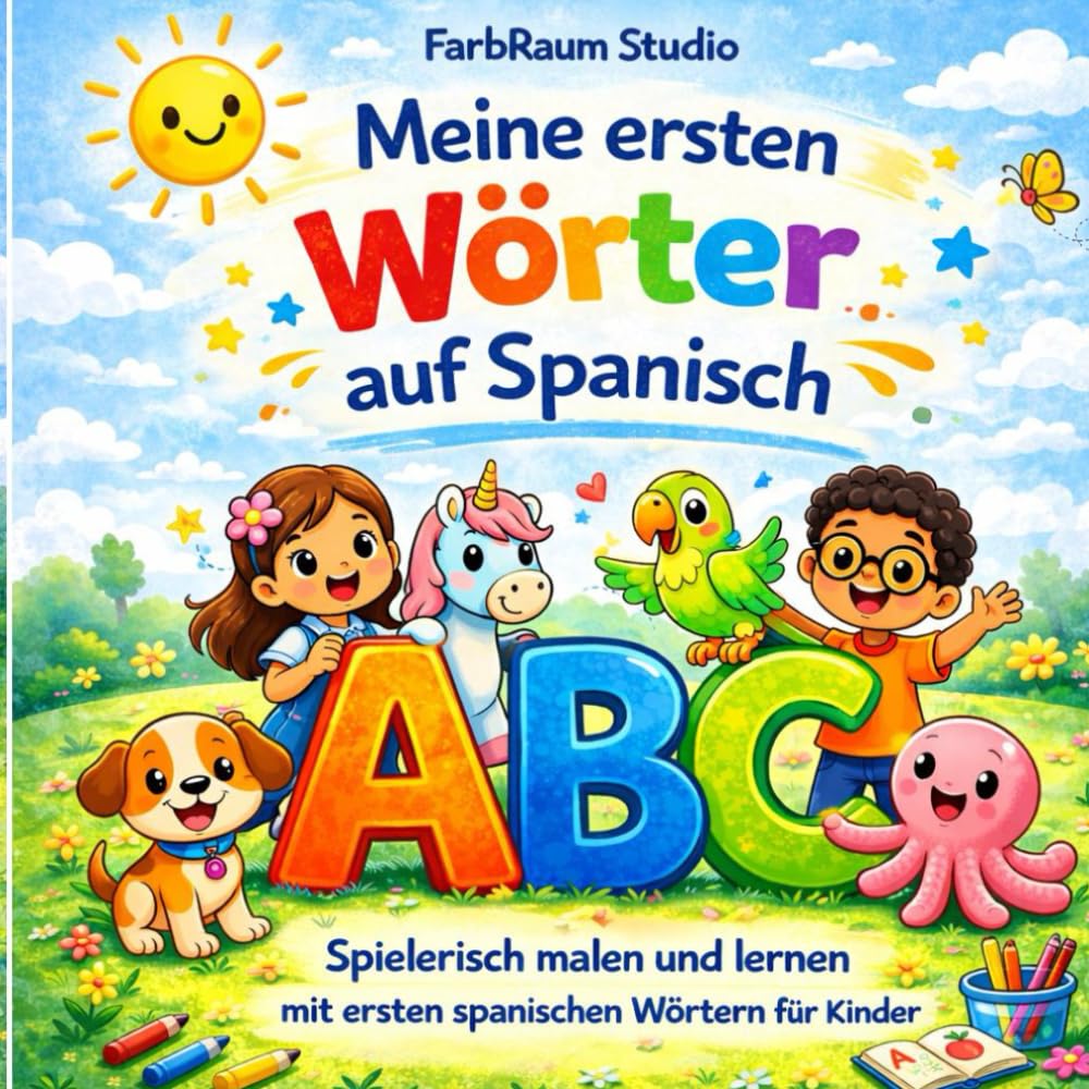 Malen und Lernen: Meine ersten Wörter auf Spanisch