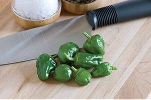 David's Garden Seeds Pepper Hot Padron 5391 (Green) 25 Non-GMO, Heirloom Seeds