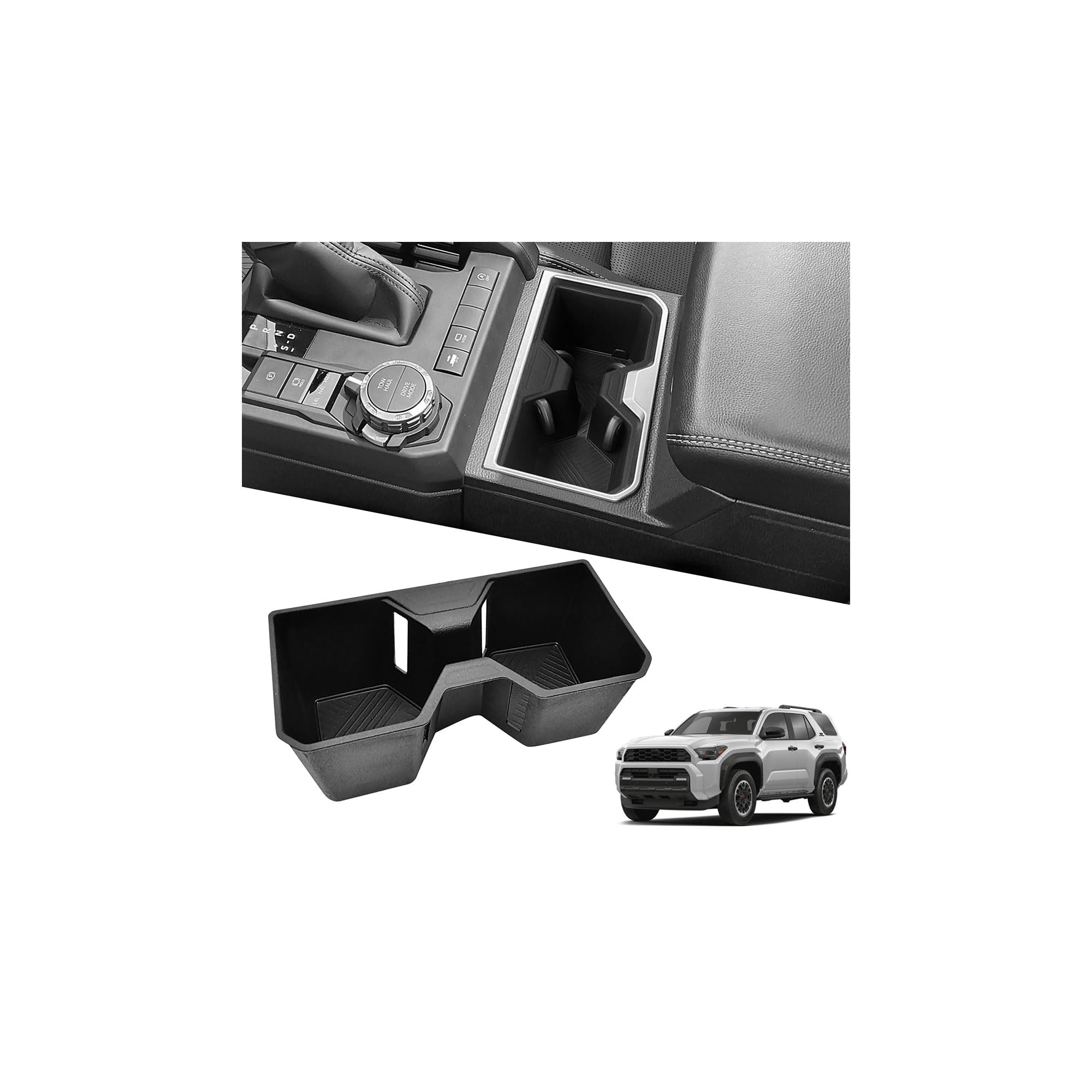 Cup Holder Inserts for 2025 2026 Toyota 4Runner Accessories