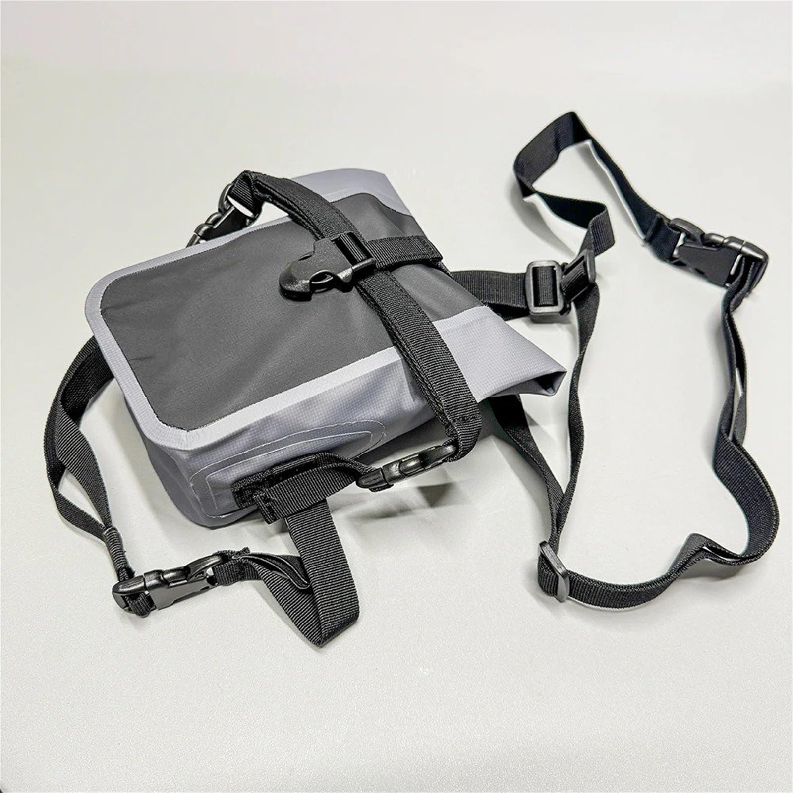 Borsa Sella Moto Borsa Impermeabile Moto Strumento Riparazione Paraurti Pacchetto Posizionamento Cintura Laterale Gambe Marsupio Bagagli Borse Viaggio(Leg Bag 2L)