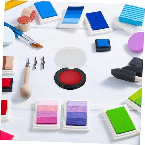 Miniatura 7 de Fingerprint Ink Pad Quick Drying Erasable Thumbprint Pad for Secure Identification and Notary Use Black Base for Financial Documentation and