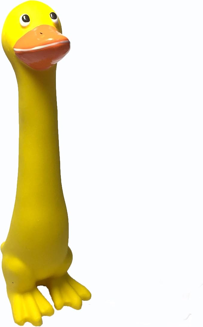 Juguete Mordedor y Sonoro para Perro, Pato de Látex, 7 Pulgadas miniatura 5