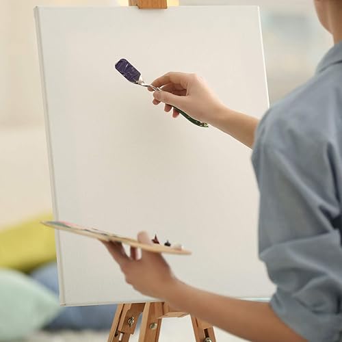 Miniatura 6 de Honoson Juego de cuchillos de pintura de 7 piezas, espátula, espátula, cuchillo de acero inoxidable, raspador de dibujo, accesorios de pintura al