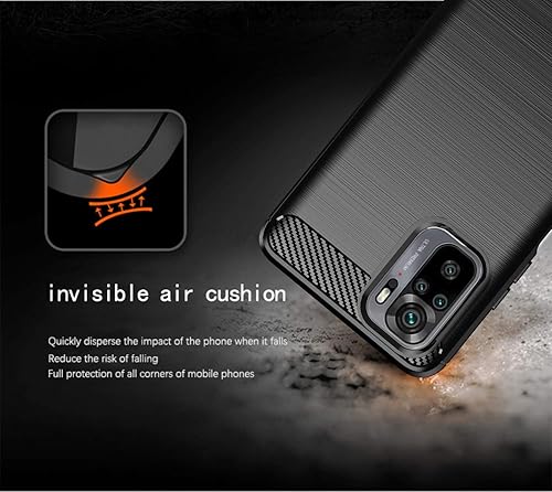 Miniatura 7 de Asuwish Funda de teléfono para Xiaomi Redmi Note 10 5G con cubierta protectora de pantalla de vidrio templado y accesorios para celda delgada TPU