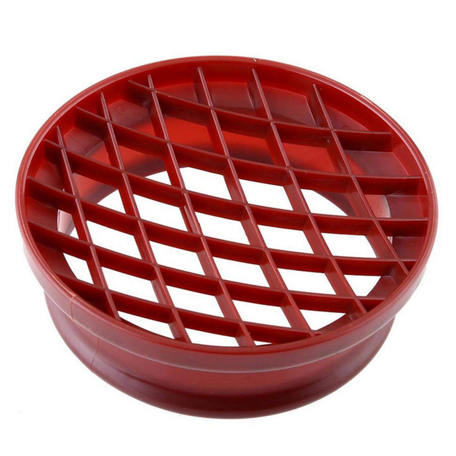 MISETA Pineapple Bun Molds,Pineapple Bread Cake Stamp Lattice Press Mold Plastic Bread Cake Mould for Dough Press Kitchen Pastry DIY Baking