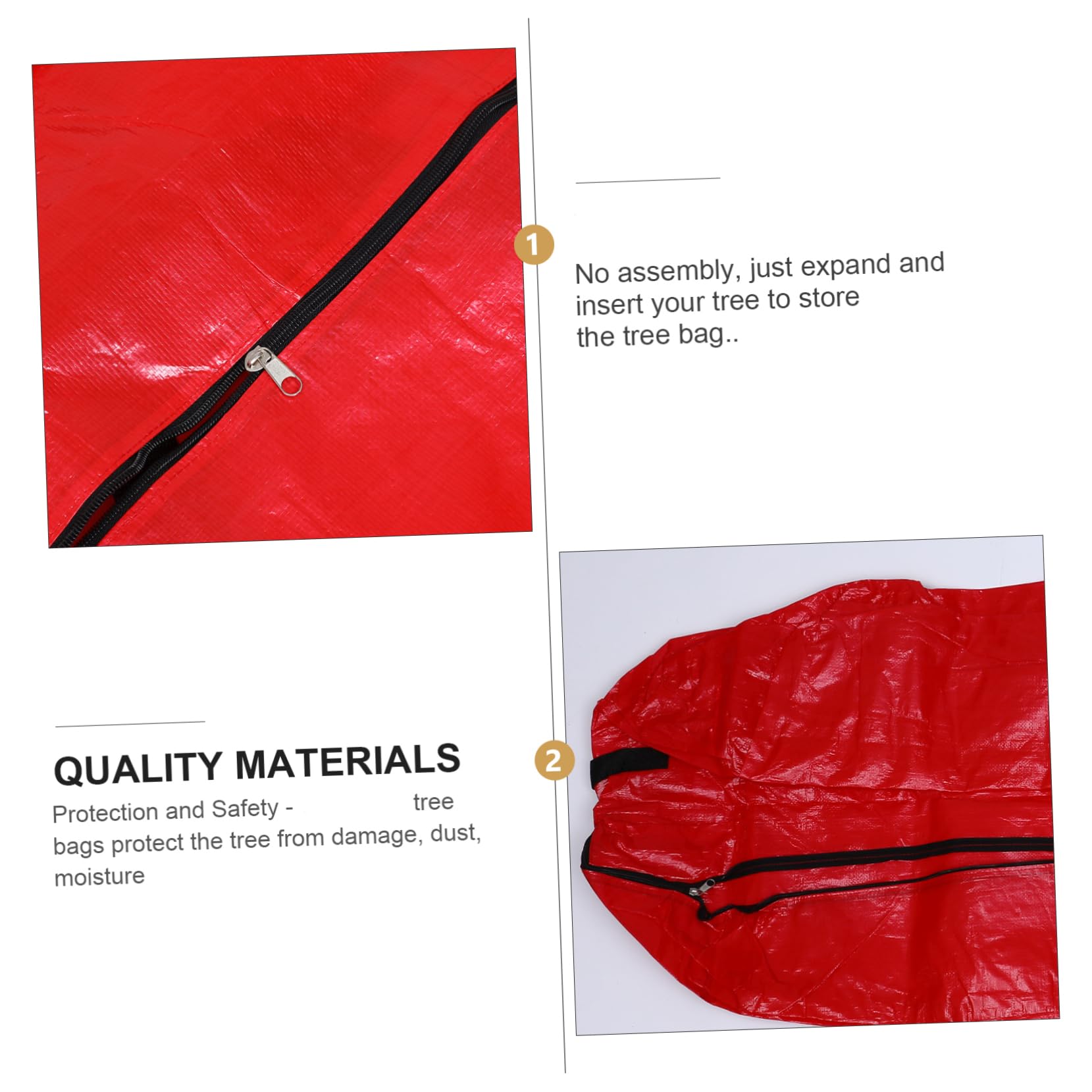 Beatifufu 1pc Christmas Tree Storage Bag Xmas Tree Pouch for Outdoor Furniture Protects Decorations Excellent Workmanship Design