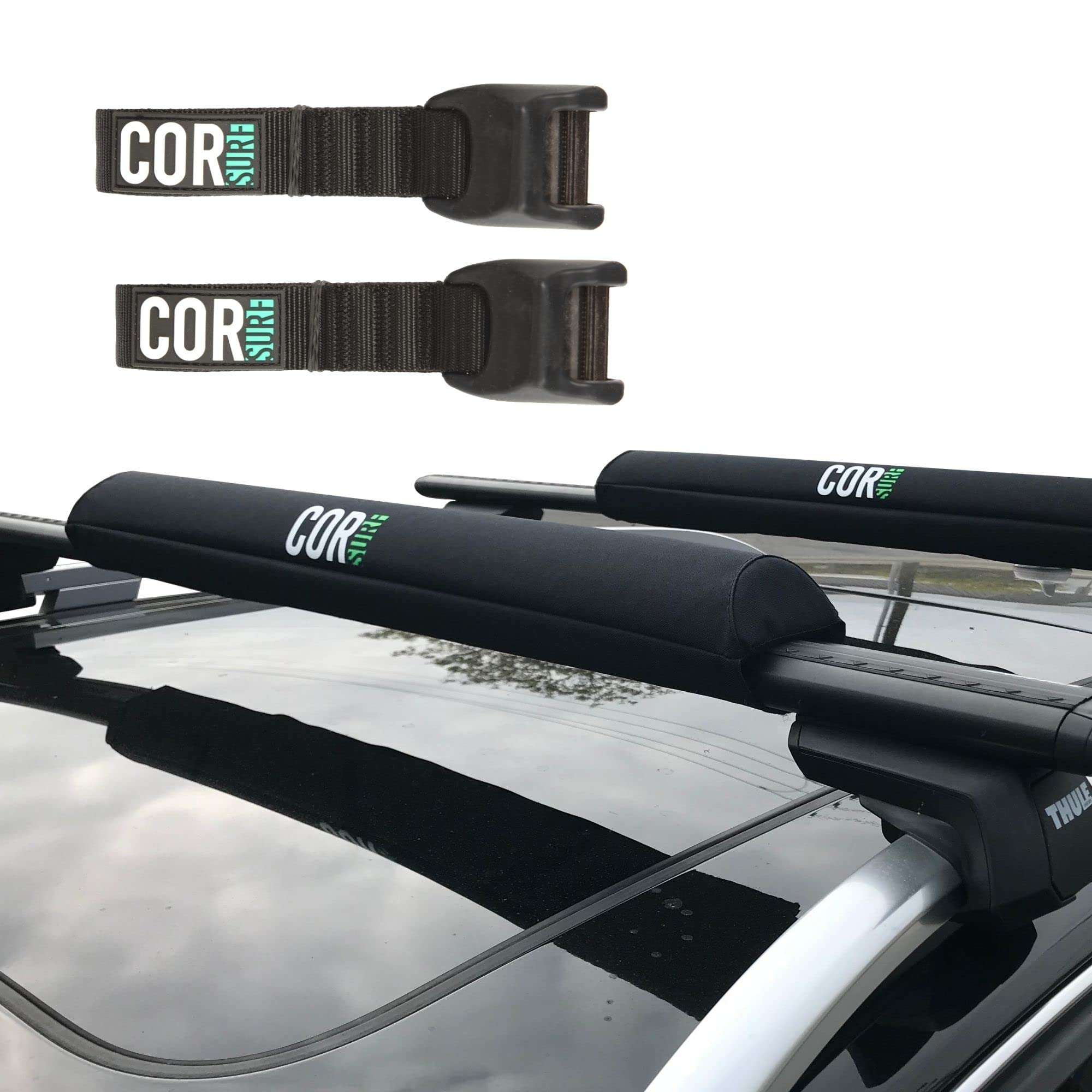COR Surf Aero Rack Pad And Premium Silicon Tie Down Straps