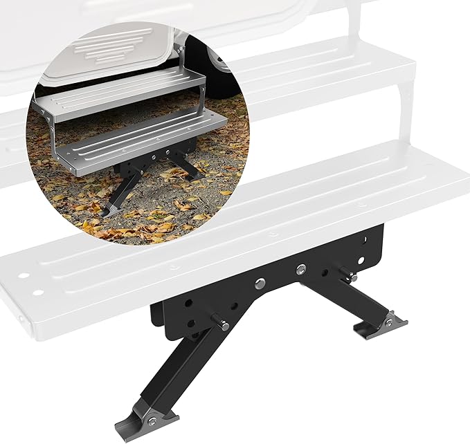 Marudina RV Step Stabilizer Kit for Travel Trailers and Motorhomes, RV