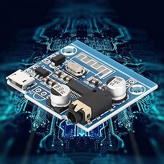 Tgoon DIY Audio Amplifier Board, Stable Performance Audio Decoder Board Stable Automatic Connection Audio Decoder Module for Electrical Equipment