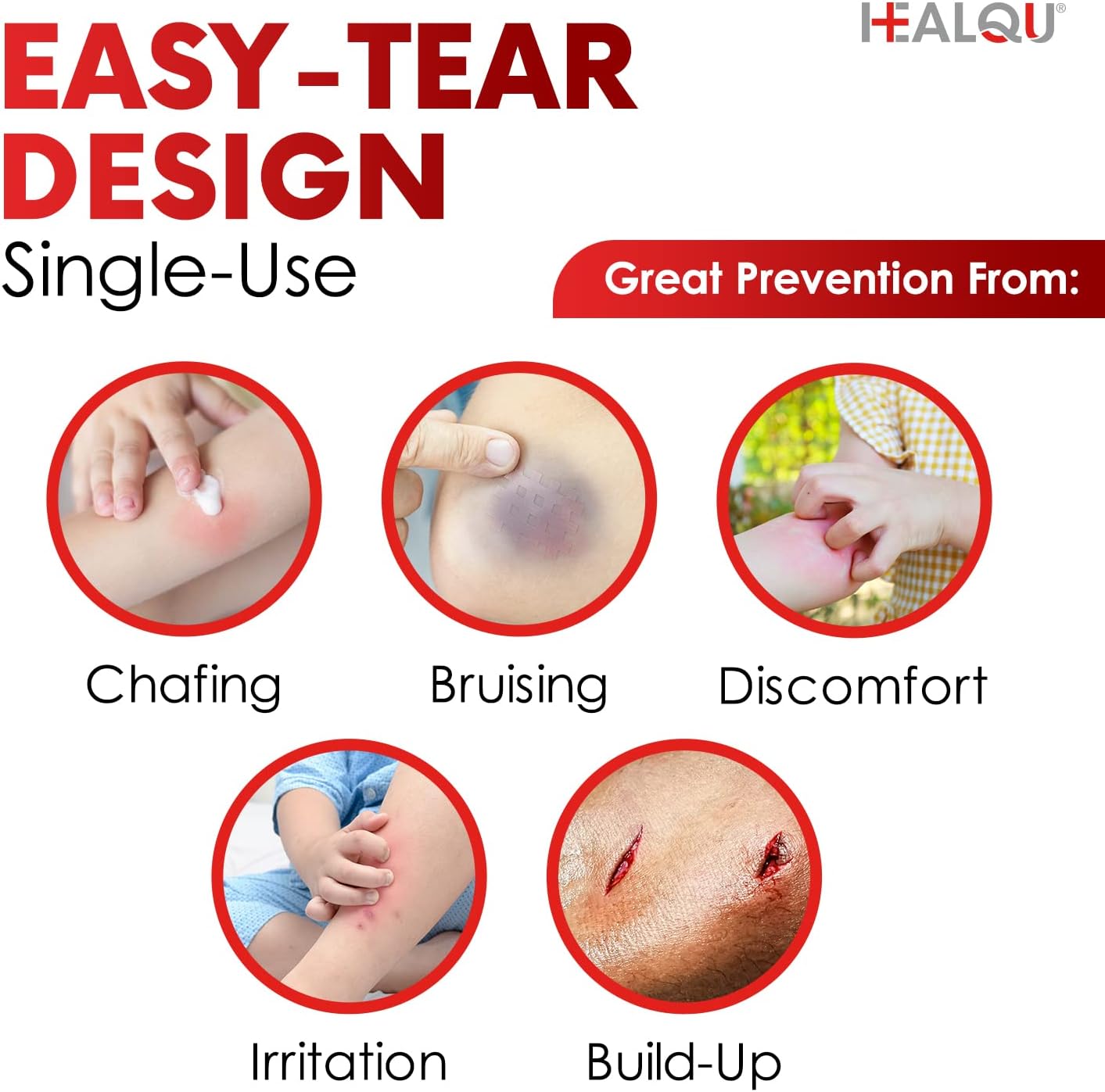 HEALQU Medical Tape Paper for Surgical, Wound Care, First Aid Supplies and Labeling Packages - 1”x10 Yards Box of 12 Rolls - Conformable Breathable Microporous White Tape : Industrial & Scientific