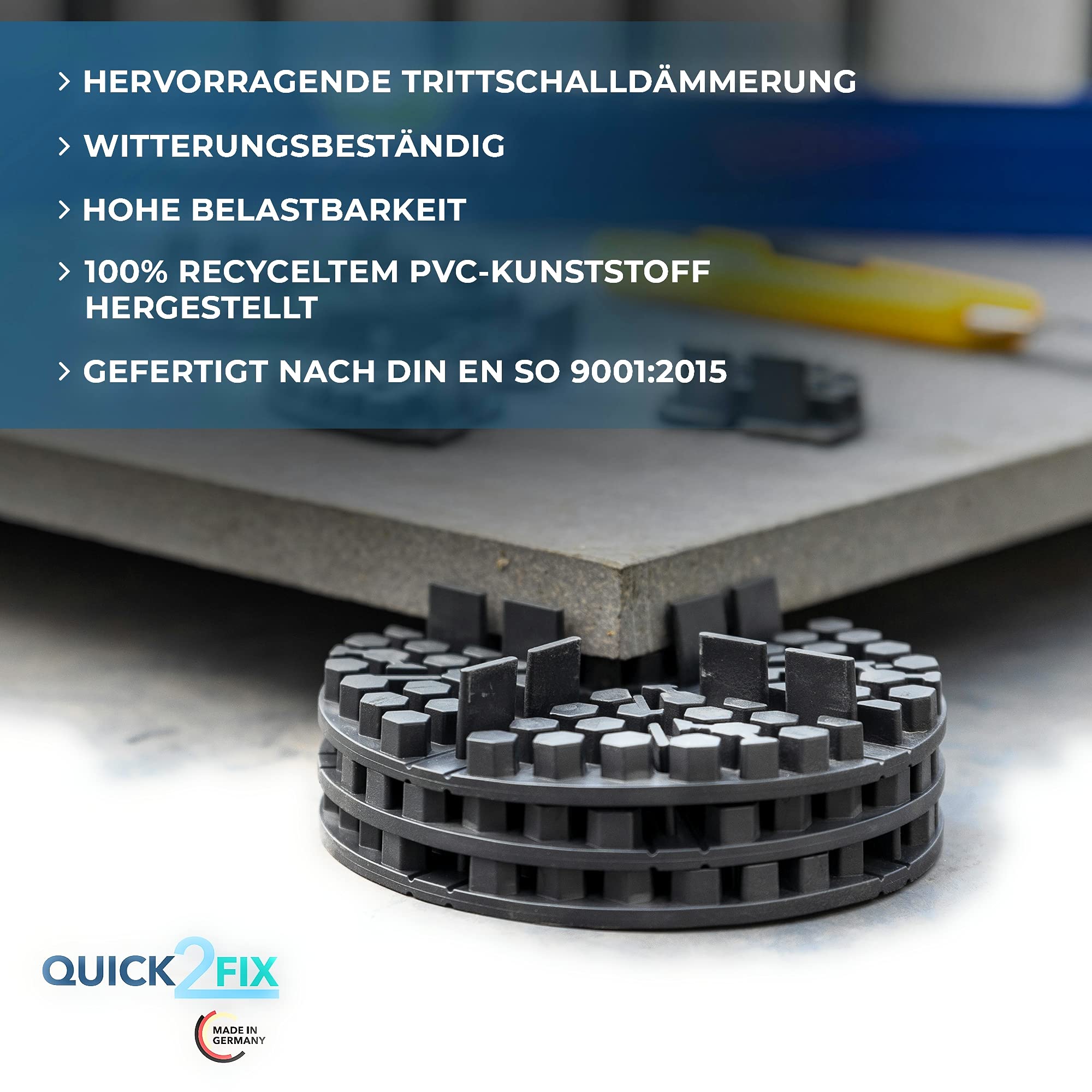 50 rodamientos de placas de goma, ancho de junta de 2 mm x altura de 10 mm, para placas de terraza. Ancho de junta: 2 mm x 10 mm (ancho x alto)