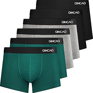 Sponsored You’re seeing this ad based on the product’s relevance to your search query.Learn more about this advertisement QINCAO Men's Boxer Shorts, Pack of 6, Men's Underwear, Retro Shorts, Cotton
