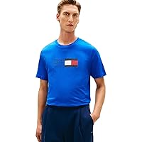 Tommy Hilfiger Maglietta da Uomo con Scritta Love Text Box MW0MW42366 S/S